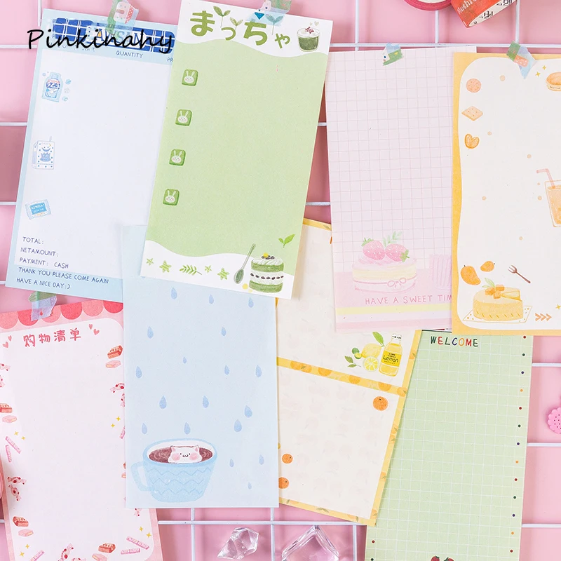 Cute Multifunctional Japanese paper Memo Pad Writing pad Stationery sticky note Message Note Paper Notepad Diary Planner BQ038 
Cute Multifunctional Japanese paper Memo Pad Writing pad Stationery sticky note Message Note Paper Notepad Diary Planner BQ038