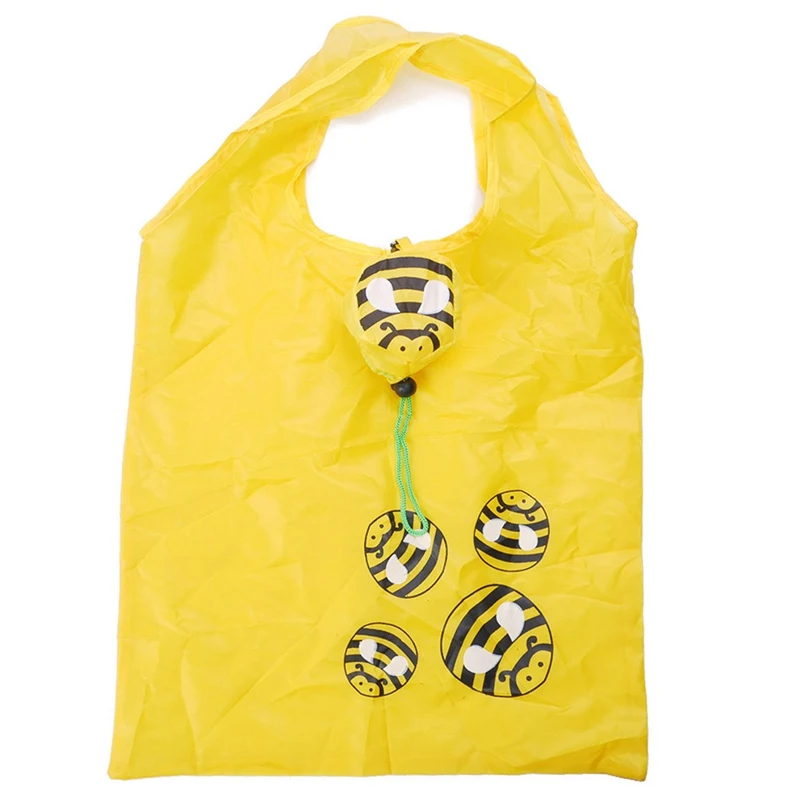 Fashion Bee Bag Storage Tote Environment Eco-friendly Folding Bag Reusable Portable Shoulder Handle Bag Polyester For Travel
Fashion Bee Bag Storage Tote Environment Eco-friendly Folding Bag Reusable Portable Shoulder Handle Bag Polyester For Travel