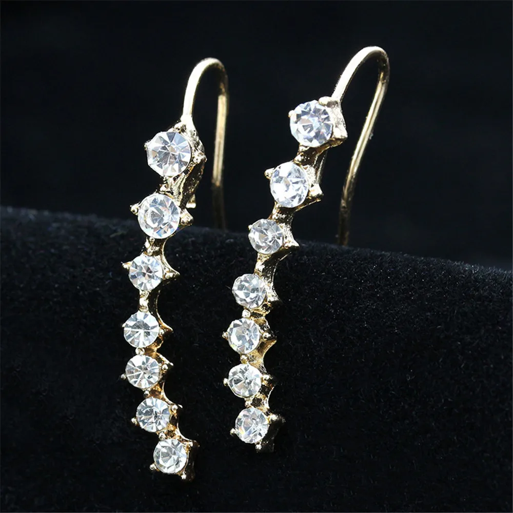 SexeMara 1 pc Fashion Elegant Zircon Long Star Clip Earring for Women Girl Punk Crystal Wrap Ear Cuff Earring Jewelry Brincos
SexeMara 1 pc Fashion Elegant Zircon Long Star Clip Earring for Women Girl Punk Crystal Wrap Ear Cuff Earring Jewelry Brincos