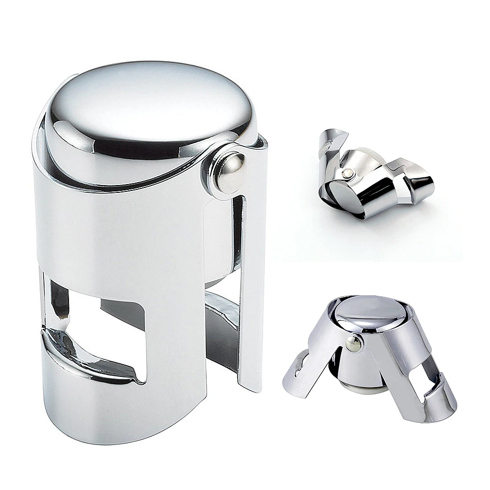 2pc Portable Stainless Steel Champagne Wine Bottle Stopper Portable Sealer Bar Stopper Wine Stopper Sparkling Wine Champagne Cap
2pc Portable Stainless Steel Champagne Wine Bottle Stopper Portable Sealer Bar Stopper Wine Stopper Sparkling Wine Champagne Cap
