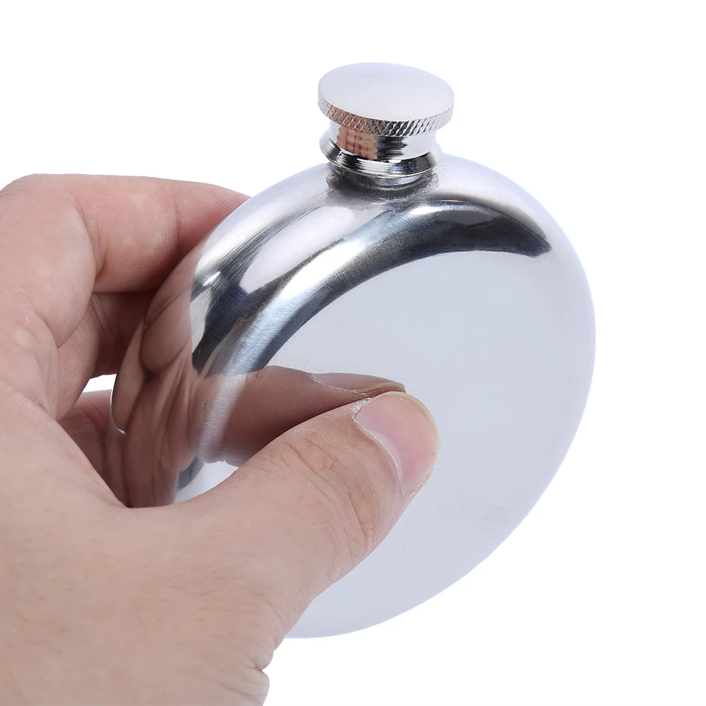 5 oz Men's Round Hip Flasks Stainless Steel Whisky Alcohol Bottle with Funnel Outdoor Drinkware Wine Bottle Gifts
5 oz Men's Round Hip Flasks Stainless Steel Whisky Alcohol Bottle with Funnel Outdoor Drinkware Wine Bottle Gifts