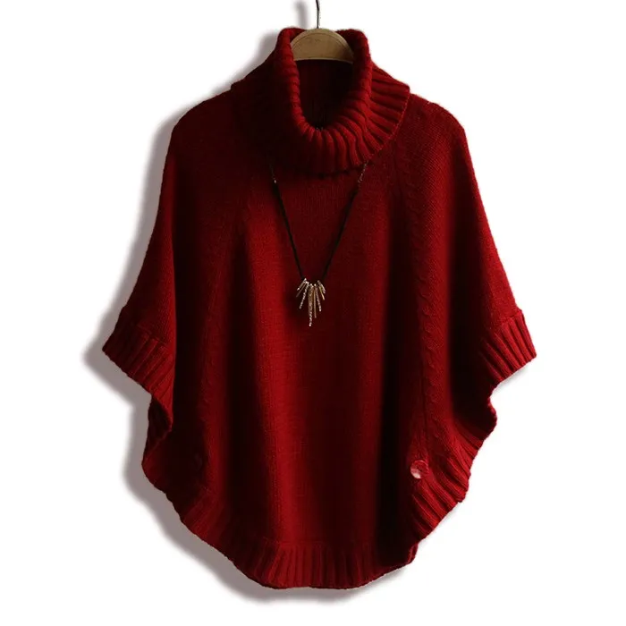 womens capes and ponchoes 2015 new arrival women shawl cape coat bat sleeve turtleneck sweater autumn and winter cloak plus size
womens capes and ponchoes 2015 new arrival women shawl cape coat bat sleeve turtleneck sweater autumn and winter cloak plus size