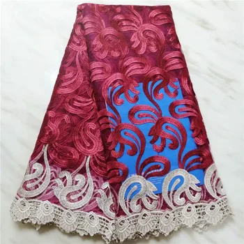 New design hot sell organza Lace with stones and beads for woman cloth PF5 ,big red wholesale French wedding lace fabric
New design hot sell organza Lace with stones and beads for woman cloth PF5 ,big red wholesale French wedding lace fabric