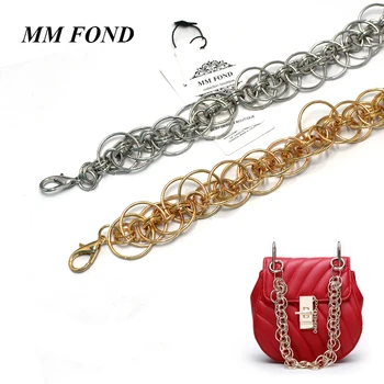 MM FOND New fashion women handbag chain strap super chic with 60cm/120cm length bling bling metal bag chain bag belts decoration
MM FOND New fashion women handbag chain strap super chic with 60cm/120cm length bling bling metal bag chain bag belts decoration