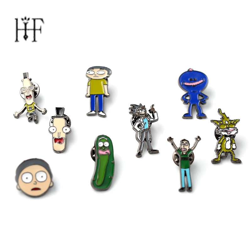 9 Types Chapas Broches Pins Rick And Morty Pin Moti Pins Cucumber With Badge Brooch Broche For Neckline Chest Pocket Brooches
9 Types Chapas Broches Pins Rick And Morty Pin Moti Pins Cucumber With Badge Brooch Broche For Neckline Chest Pocket Brooches
