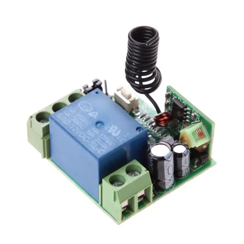 Universal Wireless Remote Control Switch DC12V 10A 433MHz/315MHZ Telecomando Transmitter with Receiver
Universal Wireless Remote Control Switch DC12V 10A 433MHz/315MHZ Telecomando Transmitter with Receiver