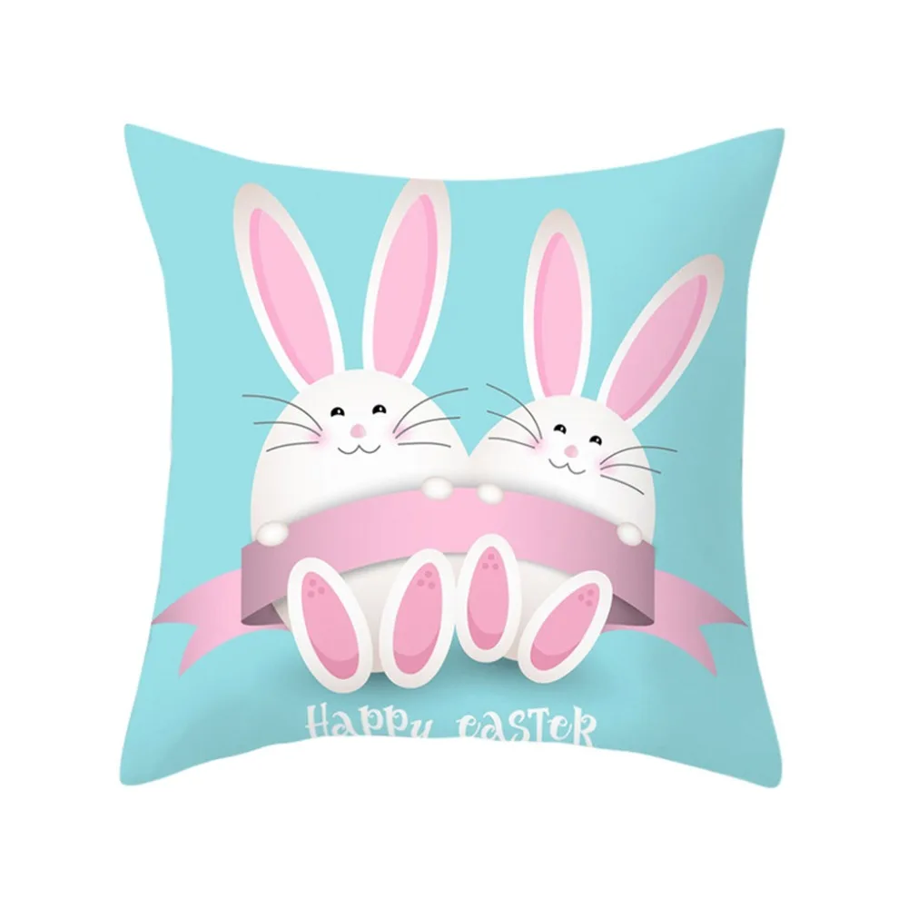 NAI YUE Square Polyester Peach Skin Pillowcase Happy Easter Rabbit Cushion Cover Throw Waist Pillow Covers Home Decor New Hot
NAI YUE Square Polyester Peach Skin Pillowcase Happy Easter Rabbit Cushion Cover Throw Waist Pillow Covers Home Decor New Hot