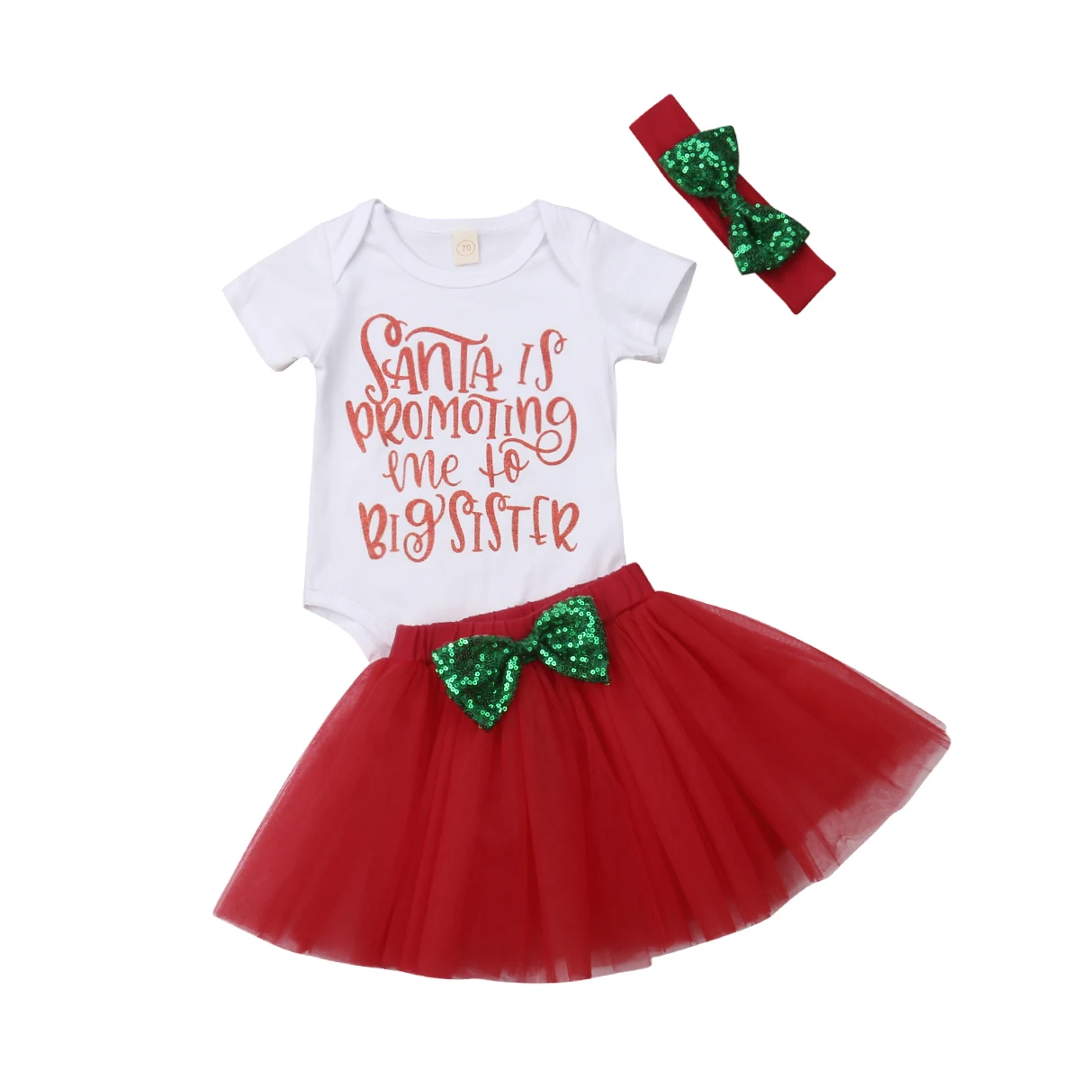 Christmas Baby Girls Clothing Set Newborn Infant Girl Letter Rompers +Red Tutu Skirts XMAS Clothes
Christmas Baby Girls Clothing Set Newborn Infant Girl Letter Rompers +Red Tutu Skirts XMAS Clothes