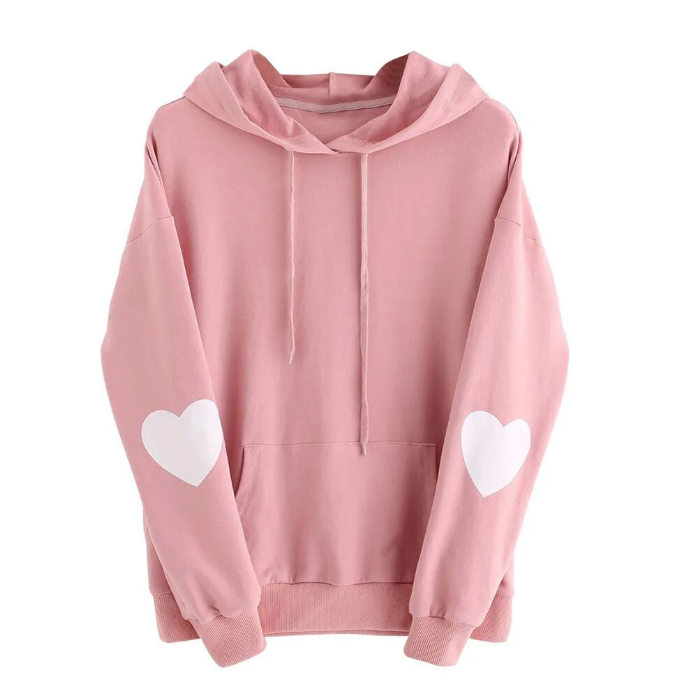 Free Ostrich 2019 Womens Long Sleeve Heart Hoodie Sweatshirt Jumper Hoody Sweatshirt Hooded Pullover Tops Pink Autumn C1435
Free Ostrich 2019 Womens Long Sleeve Heart Hoodie Sweatshirt Jumper Hoody Sweatshirt Hooded Pullover Tops Pink Autumn C1435