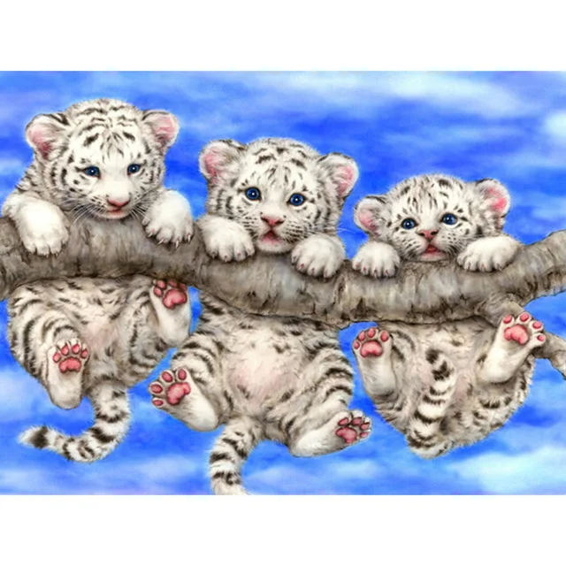Three little Tiger Diy diamond Painting 5D Diamond Embroidery All Drill The On Tree Square Mosaic Picture Home
Three little Tiger Diy diamond Painting 5D Diamond Embroidery All Drill The On Tree Square Mosaic Picture Home
