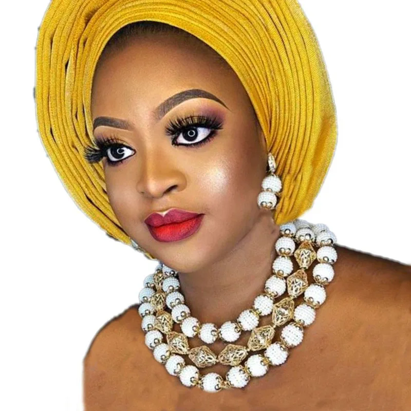 Jewellery Set African White and Gold Dubai Jewelry Sets For Women Balls Choker Necklace Set of Brand Bridal Beads Jewelry Sets
Jewellery Set African White and Gold Dubai Jewelry Sets For Women Balls Choker Necklace Set of Brand Bridal Beads Jewelry Sets