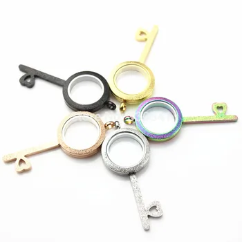 Mix Color Screw Shine Stainless Steel Floating Locket 25mm Key Shape Floating Charm Memory Locket for DIY Women Jewelry 5Pcs/lot
Mix Color Screw Shine Stainless Steel Floating Locket 25mm Key Shape Floating Charm Memory Locket for DIY Women Jewelry 5Pcs/lot