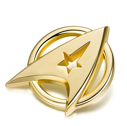 Free Shipping Star Trek Starfleet Command Division Golden Badge Alloy+Gold-plated StarTrek Command Insignia Cosplay Brooch Pin
Free Shipping Star Trek Starfleet Command Division Golden Badge Alloy+Gold-plated StarTrek Command Insignia Cosplay Brooch Pin