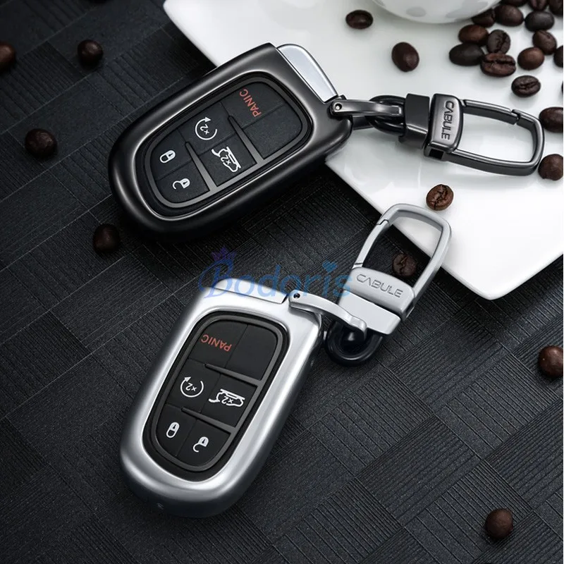 For Jeep Cherokee 2014 2015 2016 2017 2018 Titanium Alloy Key Chains Case Ring Cover Chrome Car Styling Accessories
For Jeep Cherokee 2014 2015 2016 2017 2018 Titanium Alloy Key Chains Case Ring Cover Chrome Car Styling Accessories