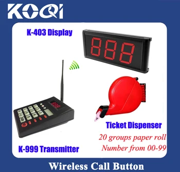 Professional Simple Queue management System in clinic, hospital keyboard with display and ticket dispenser
Professional Simple Queue management System in clinic, hospital keyboard with display and ticket dispenser