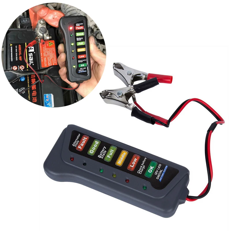 Hoomall Digital Capacity Tester Checker For 12V Battery Monitor For Car Motorcycle Trucks Portable Indicator 12V Battery Tester
Hoomall Digital Capacity Tester Checker For 12V Battery Monitor For Car Motorcycle Trucks Portable Indicator 12V Battery Tester