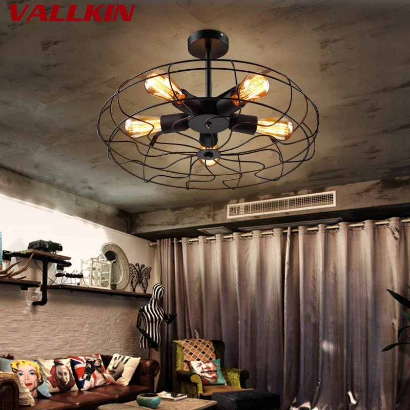 LOFT American Pendant Light Industrial Style Personality Restaurant Designer Lights Lamp Retro Cafe Electric Fan Ceiling Lamp
LOFT American Pendant Light Industrial Style Personality Restaurant Designer Lights Lamp Retro Cafe Electric Fan Ceiling Lamp