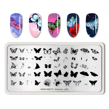 BORN PRETTY Nail Stamping Plates Rectangle Nail Art Stamp Image Stamping Stencil Overprint-L003
BORN PRETTY Nail Stamping Plates Rectangle Nail Art Stamp Image Stamping Stencil Overprint-L003