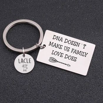 Stamped oster Keyring Step Parents Gift Key Holder Stepmother Stepfather Custom Name DNA Doesn`t Make Us Family Love Does
Stamped oster Keyring Step Parents Gift Key Holder Stepmother Stepfather Custom Name DNA Doesn`t Make Us Family Love Does