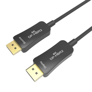 Optical Fiber 4Kx2K@60HZ DP to DP Cable Male to Male DP1.2 Slim and FlexibleCable 21.6Gbps High Speed 3D Cable
Optical Fiber 4Kx2K@60HZ DP to DP Cable Male to Male DP1.2 Slim and FlexibleCable 21.6Gbps High Speed 3D Cable
