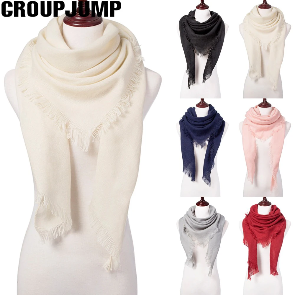 Cheap New Winter Scarf Fashion Women Scarf Luxury Solid Cashmere Scarves Women Triangle Bandage Bufanda Dropshipping
Cheap New Winter Scarf Fashion Women Scarf Luxury Solid Cashmere Scarves Women Triangle Bandage Bufanda Dropshipping