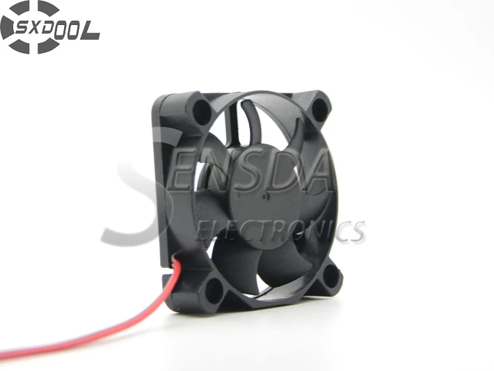 

SXDOOL 5010 5cm 50mm 50*50*10mm DC 12V 2 Pin 0.12A PC Chipset VGA Video Heatsink Cooler Server Cooling Fan