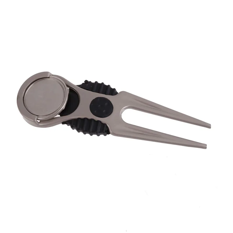 1PC Alloy Golf Club Ball Putting Green Fork Divot Lawn Repair Switchblade Tool Golfer Kit
1PC Alloy Golf Club Ball Putting Green Fork Divot Lawn Repair Switchblade Tool Golfer Kit