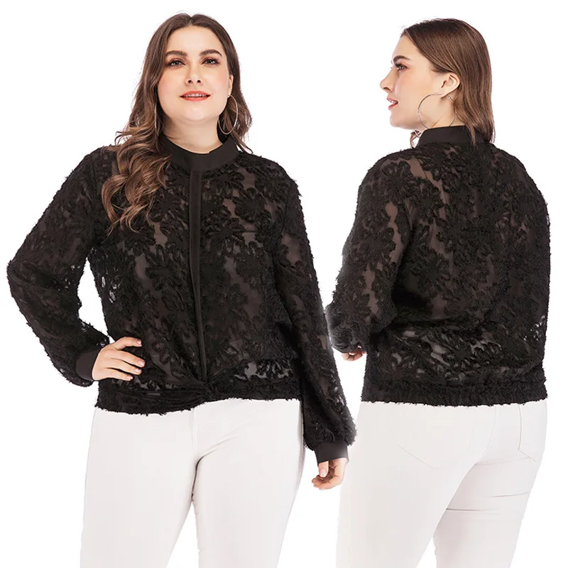 2019 New Fashion Elegant Black T Shirt Sexy hollow out Lantern Long sleeve shirt Office Work Wear Plus Size Top Female
2019 New Fashion Elegant Black T Shirt Sexy hollow out Lantern Long sleeve shirt Office Work Wear Plus Size Top Female