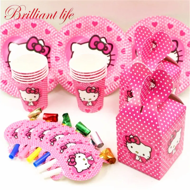 44pcs/lot Hello Kitty Theme Girl Birthday Party Paper 10Cup 10Plate 12Candy Box 12Blowout Wedding Cartoon Blowing Dragon Supply
44pcs/lot Hello Kitty Theme Girl Birthday Party Paper 10Cup 10Plate 12Candy Box 12Blowout Wedding Cartoon Blowing Dragon Supply