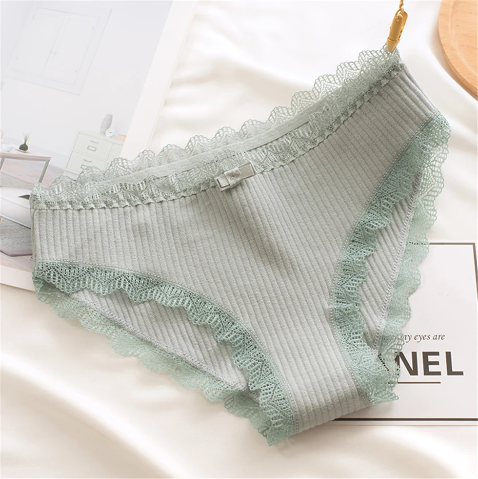 Sexy Lace Panties Women's Cotton Underwear Seamless Cute Bow Girls Briefs Soft Comfort Lingerie Fashion Female Sexy Underpants
Sexy Lace Panties Women's Cotton Underwear Seamless Cute Bow Girls Briefs Soft Comfort Lingerie Fashion Female Sexy Underpants