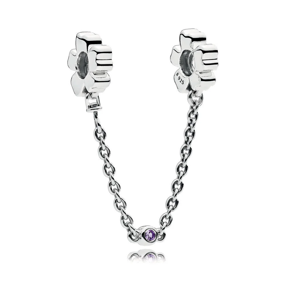 Authentic 925 Sterling Silver Wildflower Meadow Safety Chain Bracelet Fit Pandora Charm Bracelet DIY Jewelry Bangles for women
Authentic 925 Sterling Silver Wildflower Meadow Safety Chain Bracelet Fit Pandora Charm Bracelet DIY Jewelry Bangles for women