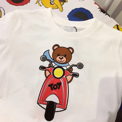 ZSIIBO Summer T-shirt Boys and Girls Clothing Children's Clothing Driving Bear Fashion Baby Cotton Short Sleeve T-Shirt Children
ZSIIBO Summer T-shirt Boys and Girls Clothing Children's Clothing Driving Bear Fashion Baby Cotton Short Sleeve T-Shirt Children