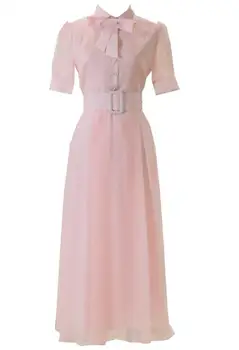 Little fairy goddess can wear 19 summer new women's bow tie slim shirt mesh dressT3544
Little fairy goddess can wear 19 summer new women's bow tie slim shirt mesh dressT3544