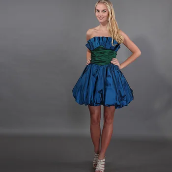 Short Mini Cocktail Party Dresses Strapless Pleats Empire Waist Navy Blue Taffeta Party Dresses Custom Made Vestidos De Coctel
Short Mini Cocktail Party Dresses Strapless Pleats Empire Waist Navy Blue Taffeta Party Dresses Custom Made Vestidos De Coctel