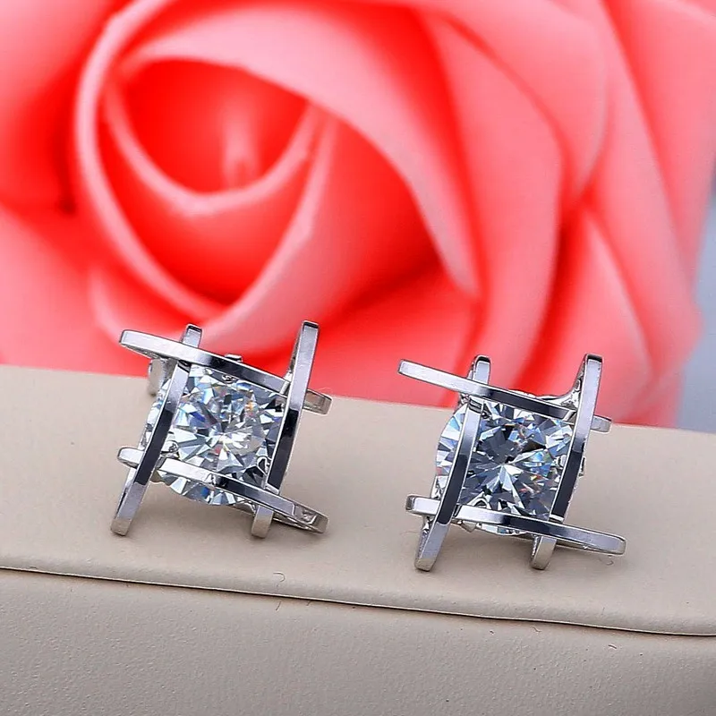 European and American Trinkets Triangle Zircon Earrings Toe Square Zircon eardrop Women Earrings Wholesale
European and American Trinkets Triangle Zircon Earrings Toe Square Zircon eardrop Women Earrings Wholesale
