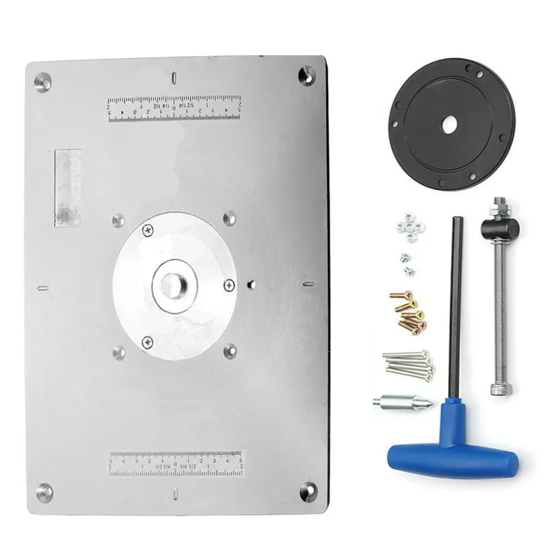 Aluminum Router Table Insert Plate Wood Routers For Woodworker 235 x 300 x 8mm Woodworking Machinery Parts
Aluminum Router Table Insert Plate Wood Routers For Woodworker 235 x 300 x 8mm Woodworking Machinery Parts