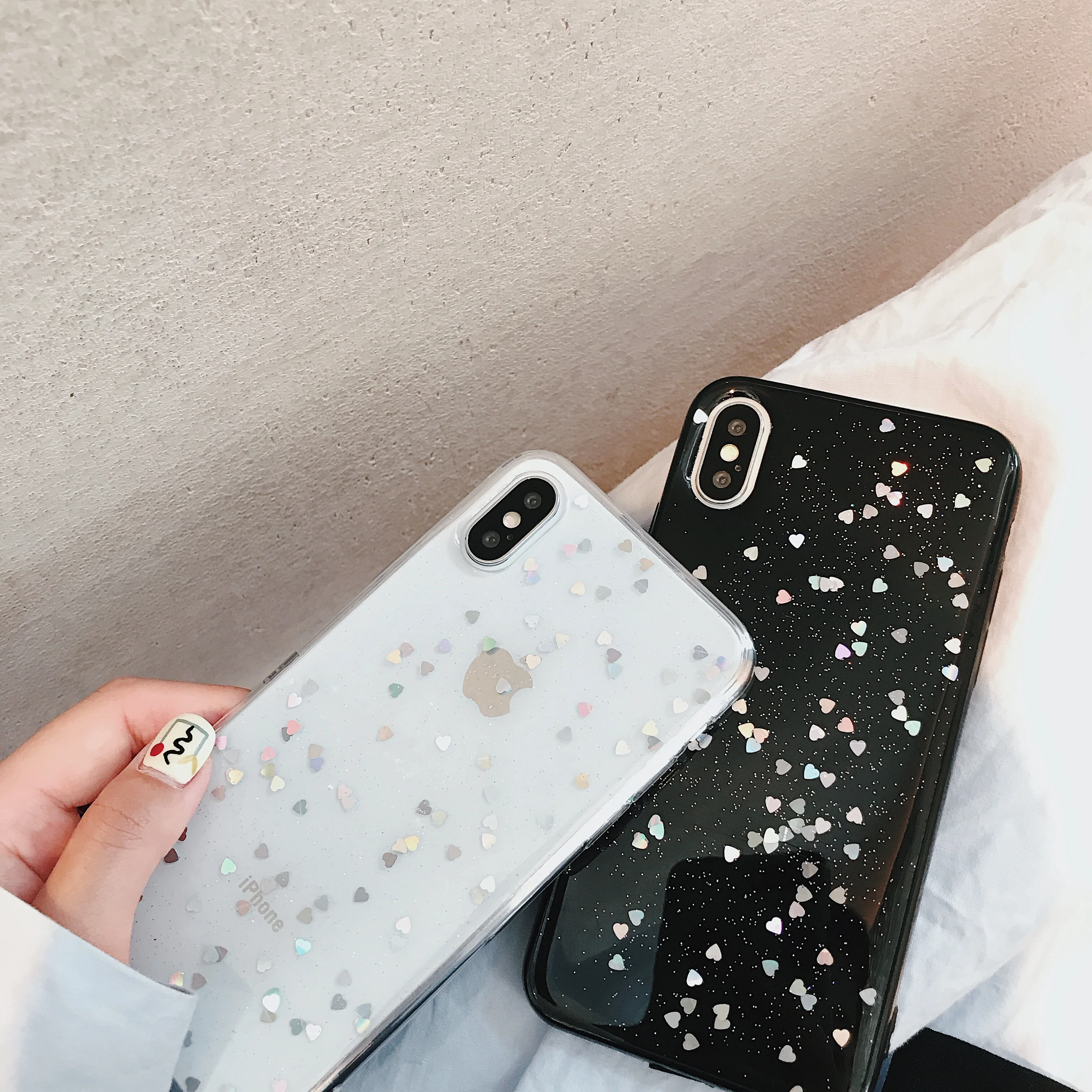 PIXIU Luxury Bling Glitter Case For iPhone 8 8plus 7 6 6S Plus XS Max XR X Back Cover Love Heart Soft Silicone Phone Cases
PIXIU Luxury Bling Glitter Case For iPhone 8 8plus 7 6 6S Plus XS Max XR X Back Cover Love Heart Soft Silicone Phone Cases
