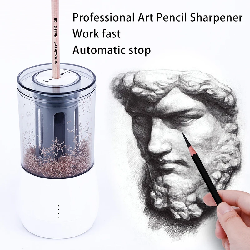 Tihoo Automatic Electric Pencil Sharpeners Usb Charging Electronic Pencil Sharpener For Kids Sketch Painting School Supplies
Tihoo Automatic Electric Pencil Sharpeners Usb Charging Electronic Pencil Sharpener For Kids Sketch Painting School Supplies