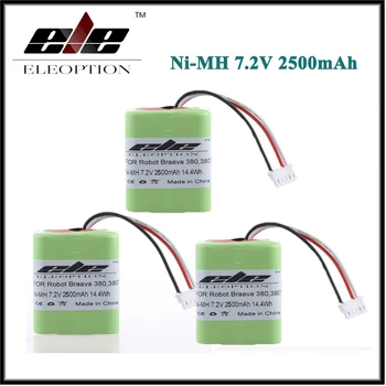 3pcs 7.2Volt New Eleoption 2.5Ah 2500mAh Ni-MH 7.2V Rechargeable Battery for iRobot Roomba Braava 380 380T High Quality
3pcs 7.2Volt New Eleoption 2.5Ah 2500mAh Ni-MH 7.2V Rechargeable Battery for iRobot Roomba Braava 380 380T High Quality