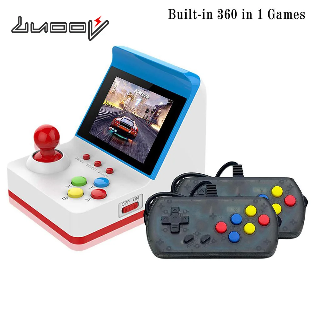 LUOOV 3" Screen Dual Wired Joystick Arcade Game Console Portable Handheld Game Machine 360 Classic Games Gift for Kids
LUOOV 3" Screen Dual Wired Joystick Arcade Game Console Portable Handheld Game Machine 360 Classic Games Gift for Kids