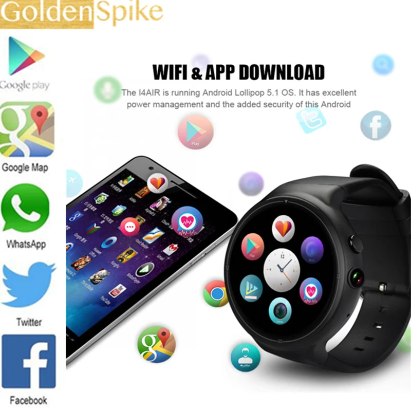 V9 Bluetooth Smart Watch Android 7.1 OS 3GB+32GB ROM 4G WIFI GPS Heart Rate Smartwatch Support SIM Voice Control Google play
V9 Bluetooth Smart Watch Android 7.1 OS 3GB+32GB ROM 4G WIFI GPS Heart Rate Smartwatch Support SIM Voice Control Google play
