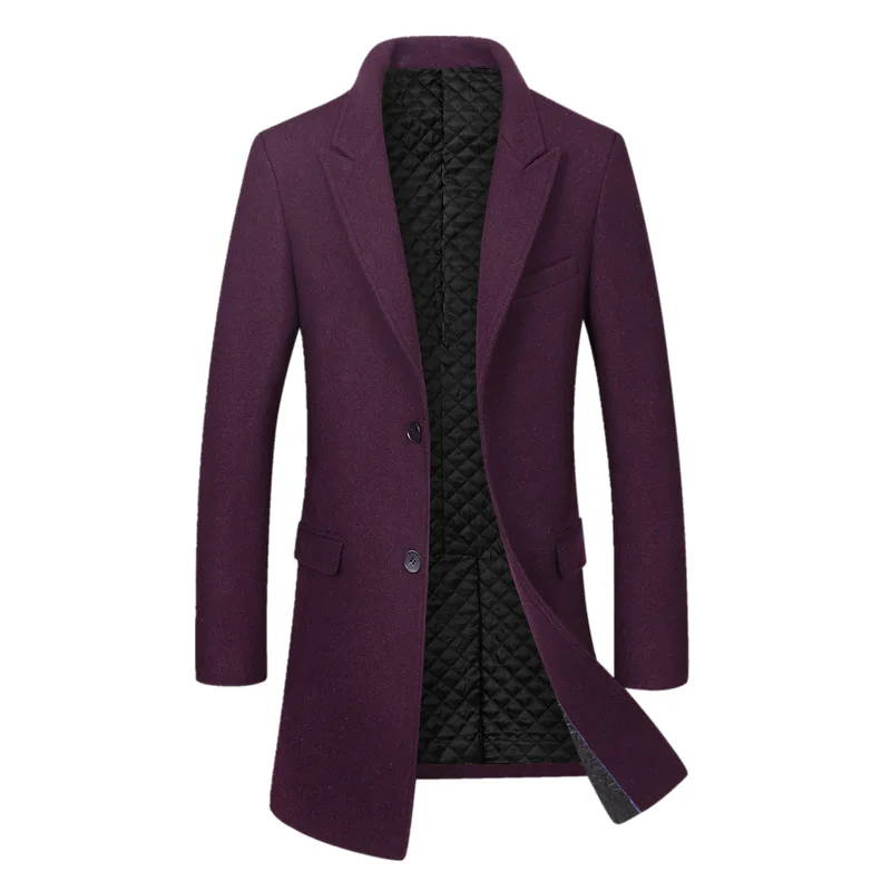De Largo Chaqueta Abrigo Hombre Invierno Gruesa Camisa Cálido Compre lJFc1K