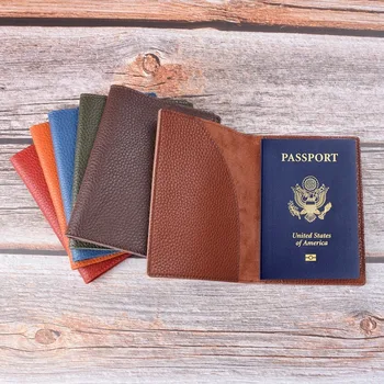New Arrivals Genuine Pebble Grain Leather Passport Cover Solid Credit ID Card Case Holder Business Unisex Travel Wallet
New Arrivals Genuine Pebble Grain Leather Passport Cover Solid Credit ID Card Case Holder Business Unisex Travel Wallet