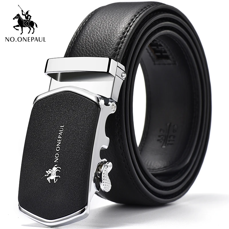 NO.ONEPAUL Designed for men to create top belt automatic buckle black belt, luxury brand men's high quality pure leather belt
NO.ONEPAUL Designed for men to create top belt automatic buckle black belt, luxury brand men's high quality pure leather belt