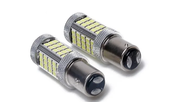 New Arrival 2piece 1157 BA15D P21/5W 20W 2835 63SMD White LED Car Reverse Light Bulbs DC12V Brake Tail Light Lamp For Cars
New Arrival 2piece 1157 BA15D P21/5W 20W 2835 63SMD White LED Car Reverse Light Bulbs DC12V Brake Tail Light Lamp For Cars