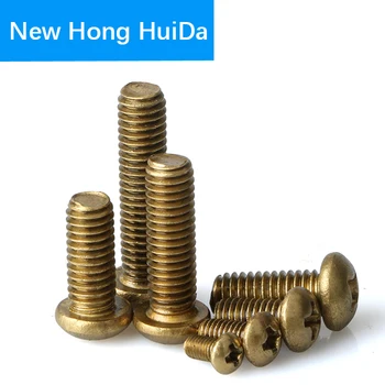 M2 M2.5 M3 M4 M5 M6 Brass Phillips Pan Round Head Machine Screw Metric Thread Cross Recess Metal Bolt
M2 M2.5 M3 M4 M5 M6 Brass Phillips Pan Round Head Machine Screw Metric Thread Cross Recess Metal Bolt