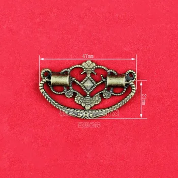 47mm Antique Furniture Hardware Handle Cupboard Cabinet Jewelry box handle Wine Medicine cabinet handle Wholesale
47mm Antique Furniture Hardware Handle Cupboard Cabinet Jewelry box handle Wine Medicine cabinet handle Wholesale