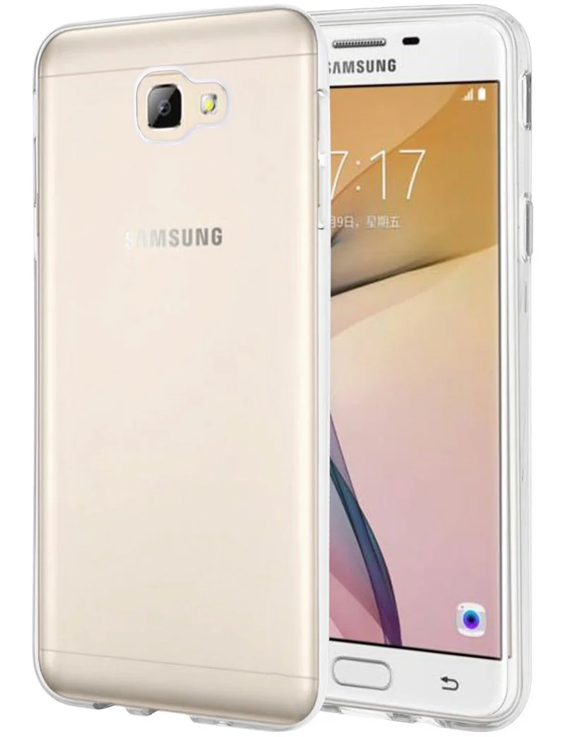 Прозрачный мягкий гелевый Чехол для телефона Samsung J5 J7 J2 Prime/Galaxy On5 On7 2016 G570 G610