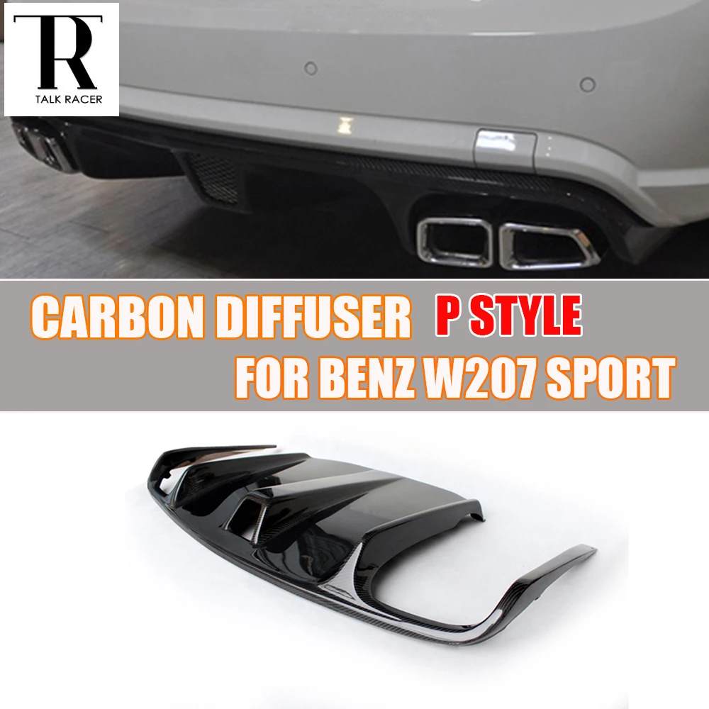 W207 C207 Carbon Fiber Rear Bumper Diffuser Lip Spoiler for Benz W207 E-Class Coupe E260 E300 E350 Sport Bumper 
W207 C207 Carbon Fiber Rear Bumper Diffuser Lip Spoiler for Benz W207 E-Class Coupe E260 E300 E350 Sport Bumper