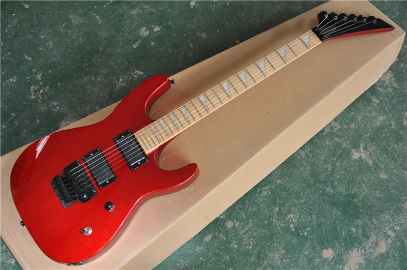Chinese Factory Custom new Maple Fingerboard red JACKSON SL2H Electric Guitar black hardware with Floyd Rose Tremolo G13-19
Chinese Factory Custom new Maple Fingerboard red JACKSON SL2H Electric Guitar black hardware with Floyd Rose Tremolo G13-19